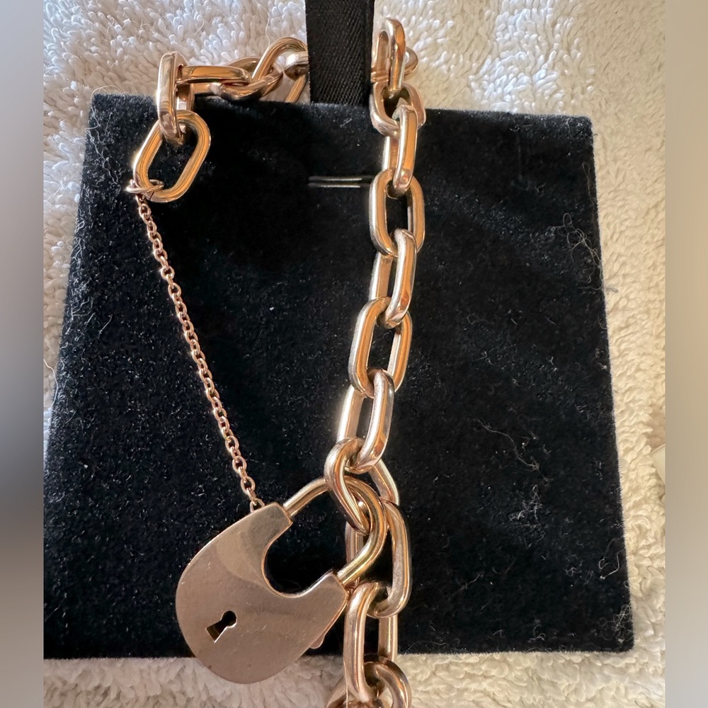Mk bracelet with lock. It’s very nice and the lock still functions perfectly .